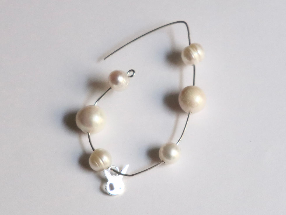 Náušnice s perlami AiM by Michaela Hriňová