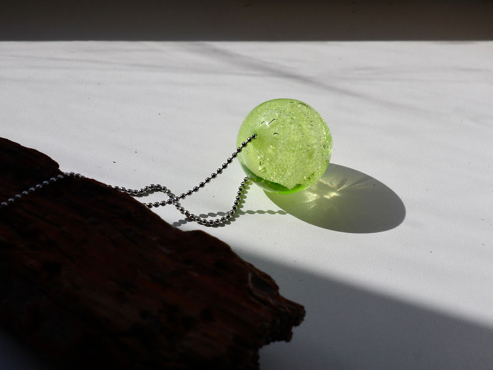 Miniatura: Náhrdelník z vinutých perel, kulička
