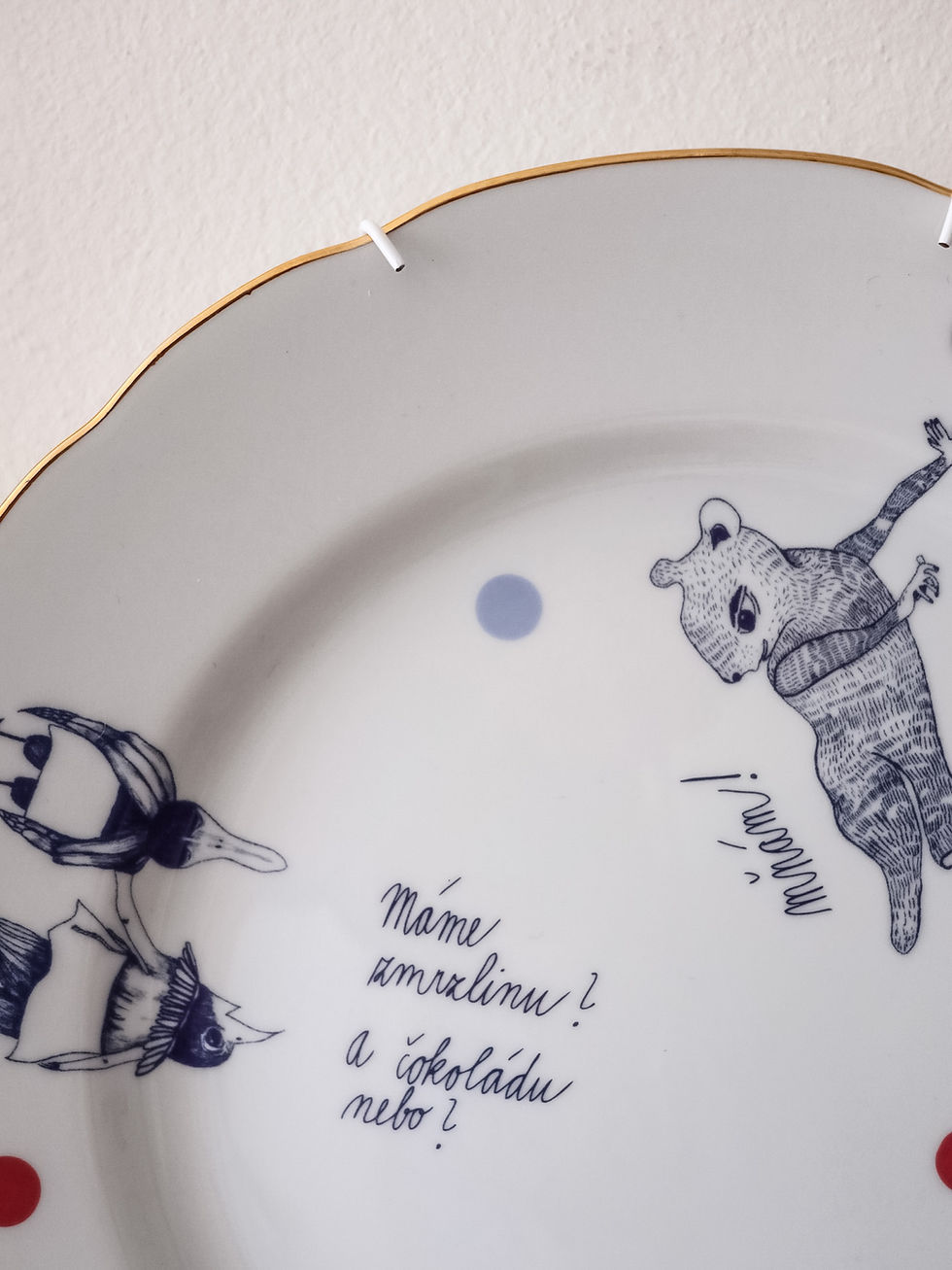 Miniatura: Porcelánový talíř mělký Maestrokatastrof