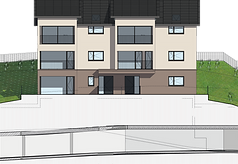 Südfassade Haus H&I