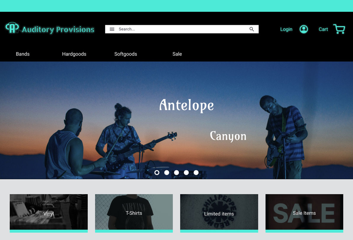 Auditory Provisions - Web Homepage