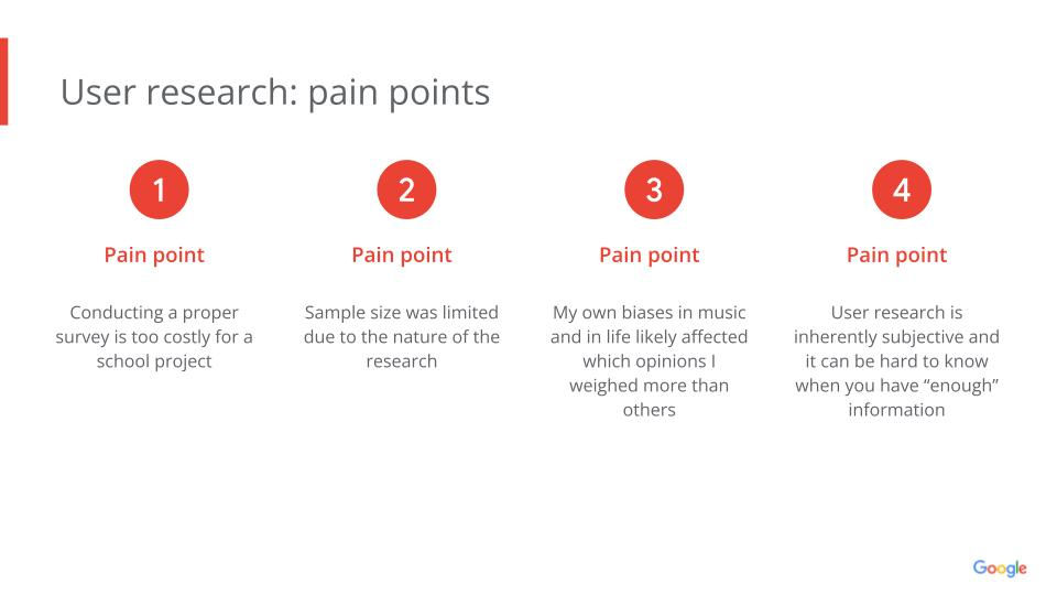 Google UX Design Certificate - Portfolio Project 1 - Case study slide deck - Auditory Provisions 6
