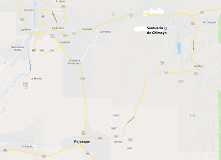 Chimayo New Mexico Map Map | Holychimayo
