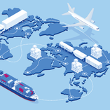 Global supply chain distribution network