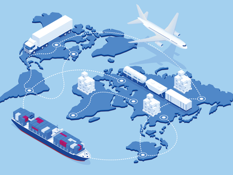 Global supply chain distribution network