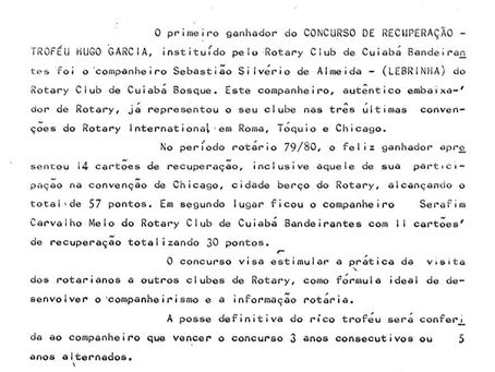 Troféu - Hugo Garcia