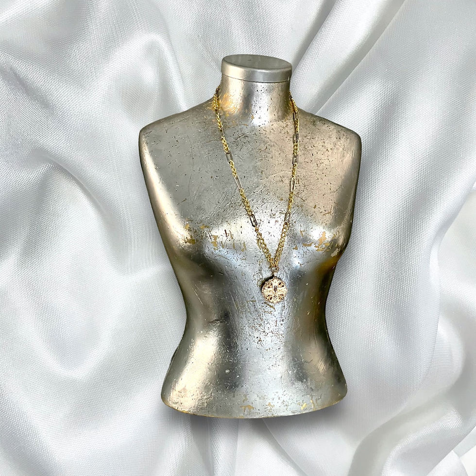 Thumbnail: Fleur di Lis Cup and Cross