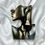 Thumbnail: Vintage silver Embossed Dangle