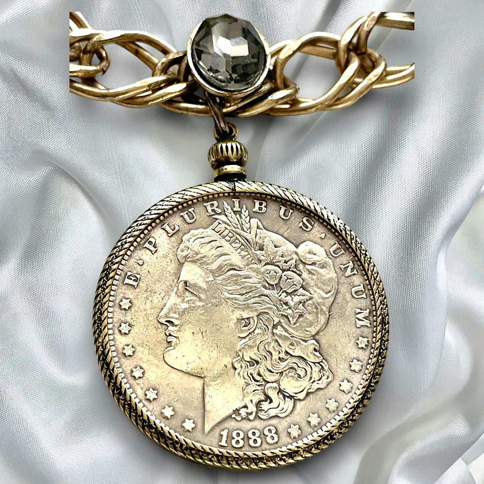 Thumbnail: 1888 United States Silver Dollar Coin Replica