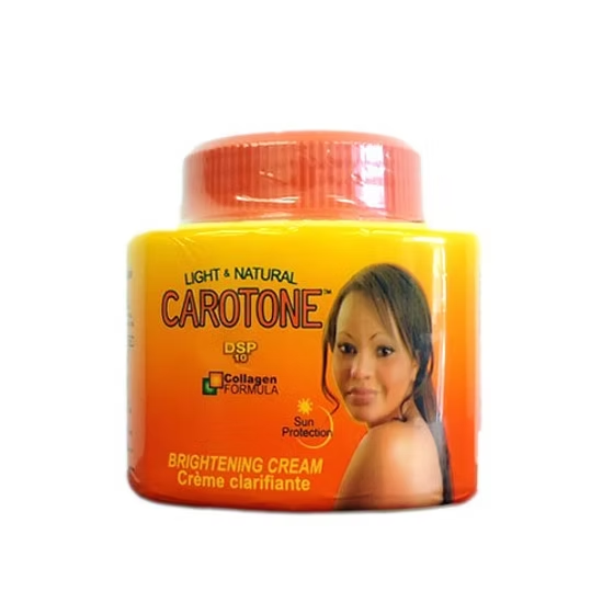 carotone light and natural brightening cream