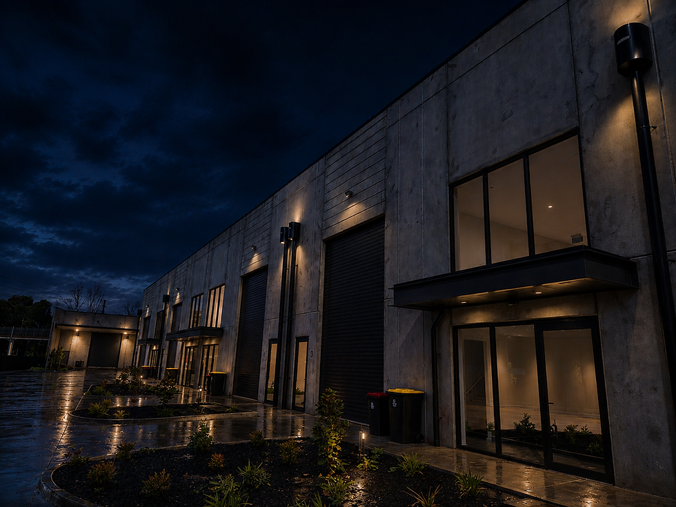 Adelaide North Warehouse Night