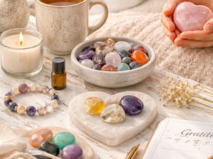 Gemstone space for morning routines to get a positive start