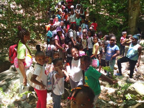 BONI sponsors educational nature walk for young Nevisians