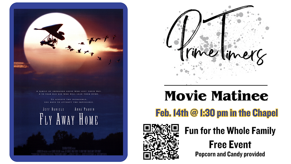 Prime Timers Movie Matinee