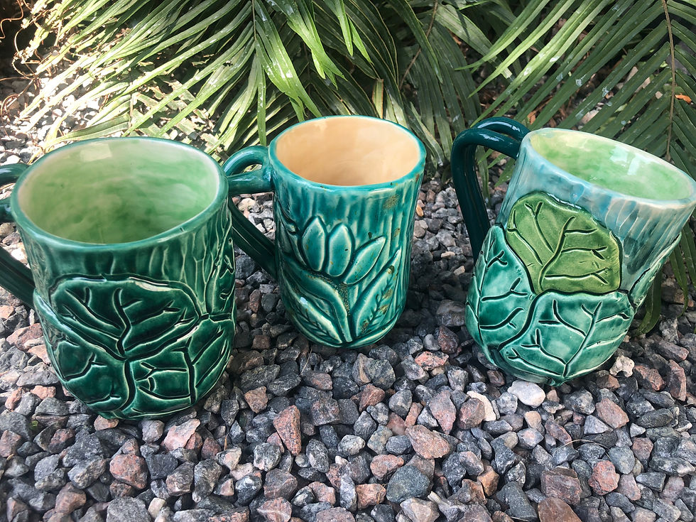 Thumbnail: JTS Ltd. Sgrafitto Mugs