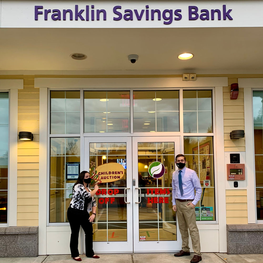 Franklin Savings Bank is eager to accept your Auction donations!