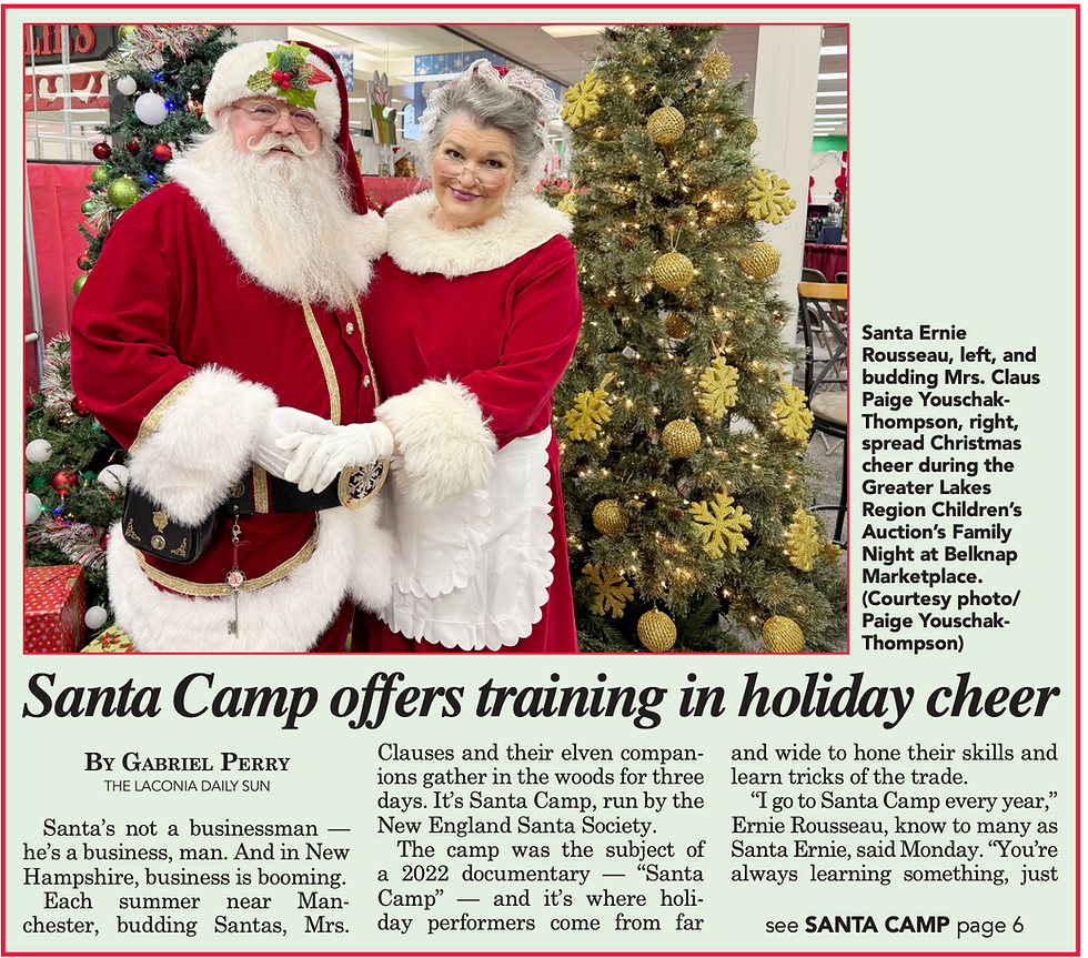 Our Very Own, Paige Youschak-Thompson, Chair of the Greater Lakes Region Community Engagement Committee is Going to Santa Camp to Spread More Holiday Cheer!