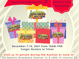 Upload your donated items and write your own description for the Auction along with pictures!