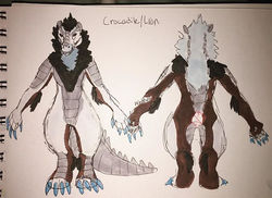 Fursuit Concept Crocodile Lion