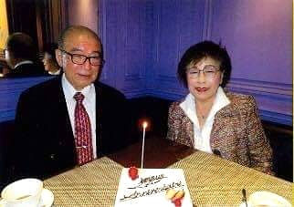 80歳現役インテリアコーディネーターを支えたご主人との写真。コーディネーターのブログ