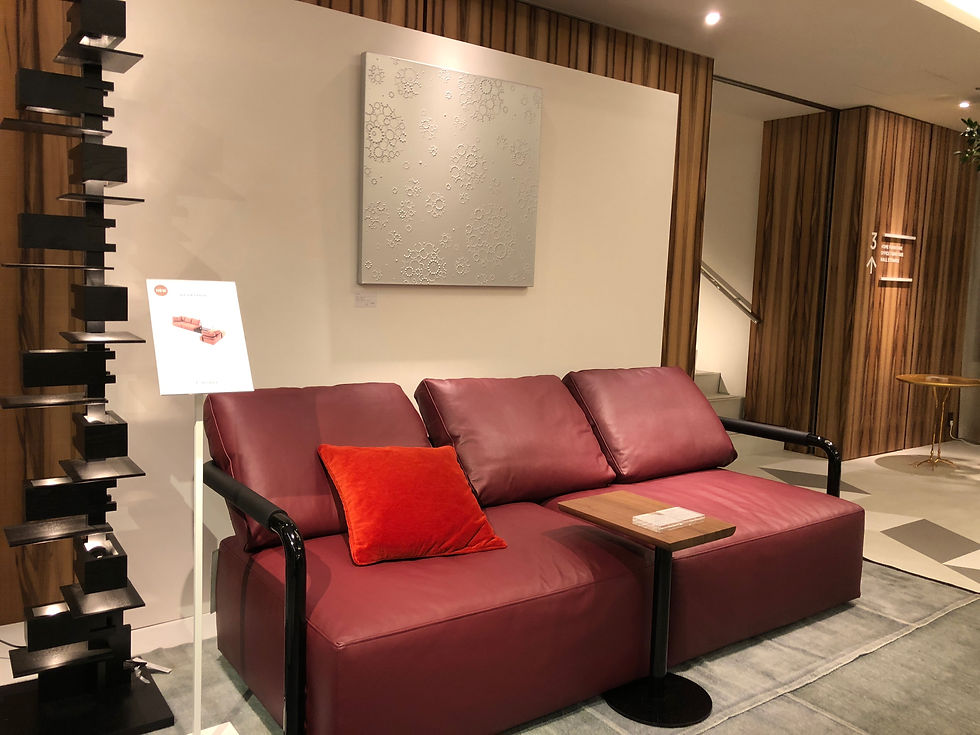 カッシーナの新作発表会。ソフトドロップスシステムソファ。インテリアコーディネーターのブログ。