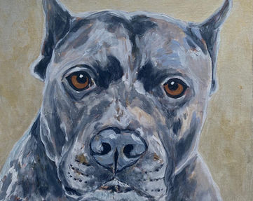 Warm Gray with Gold Glazing