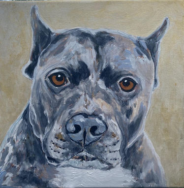 Warm Gray with Gold Glazing
