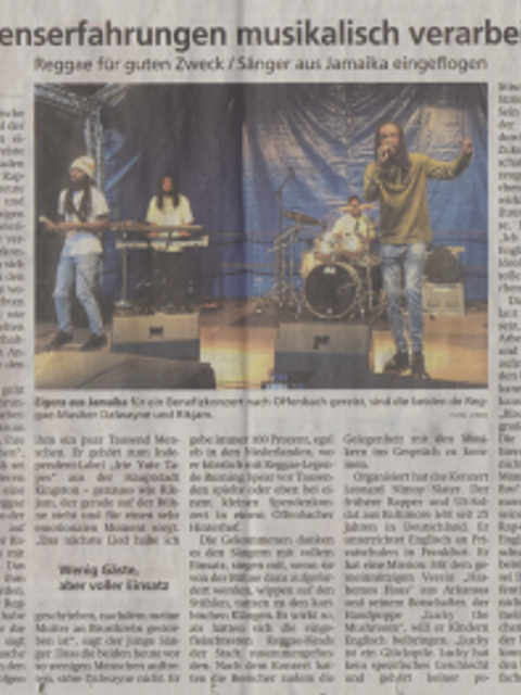Concert a C-Word)A Fun Fundraising Concert in Offenbach that was all about UNITY