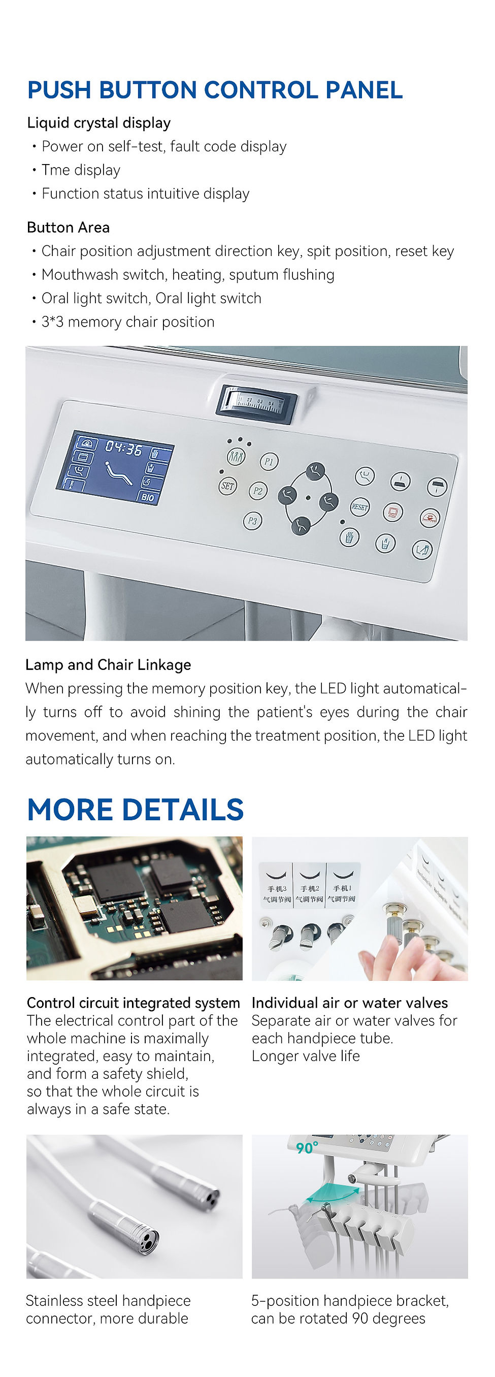 CE Certified Dental Chair: K-808Q7
Standard Model from Blue Phoenix Supplies Ltd.