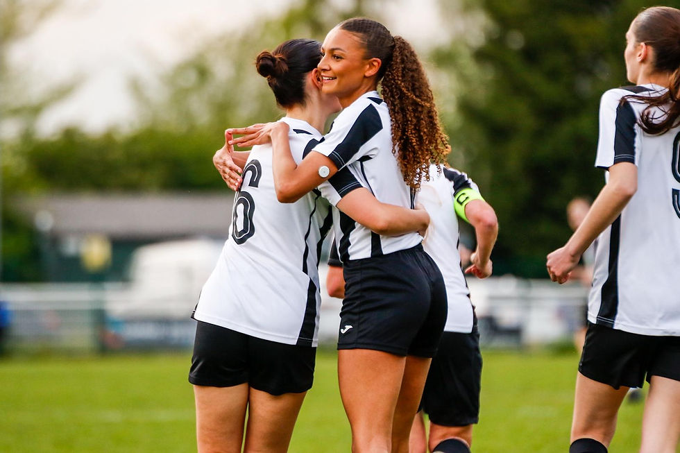 Caitlin Howe pulled one back late on for Woodbridge (Photo: Max Woodward)