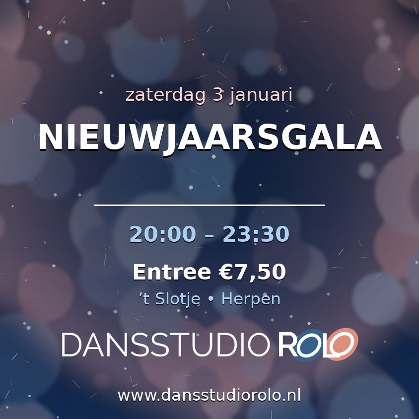 Nieuwjaarsgala RO-LO | Zaterdag 3 januari 2026