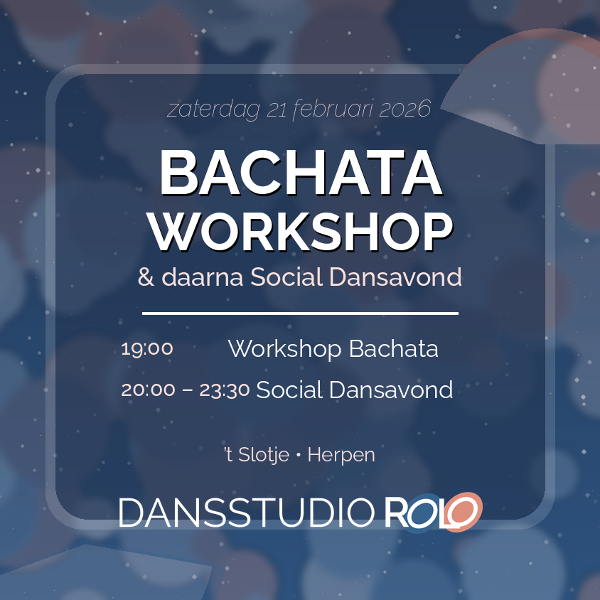 Social Dansavond & Workshop Bachata