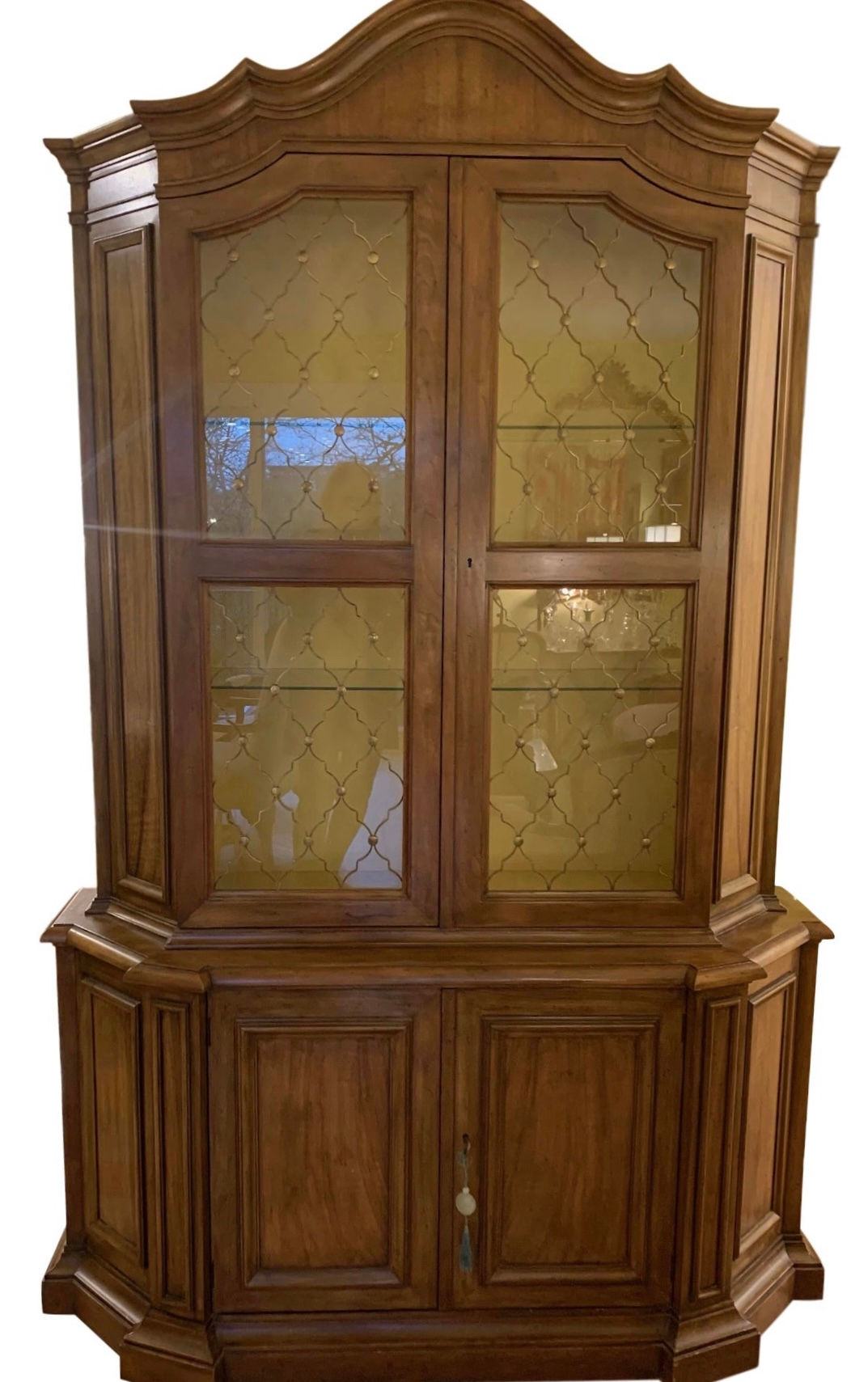 Vintage Baker Furniture Breakfront 