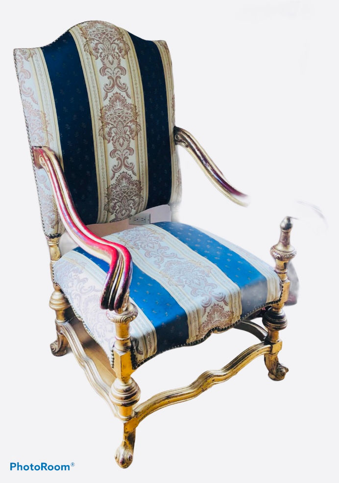 Antique Gold Gilt Chair