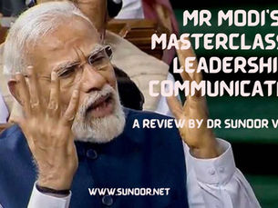 Pm Modi's masterclass in leadership communication