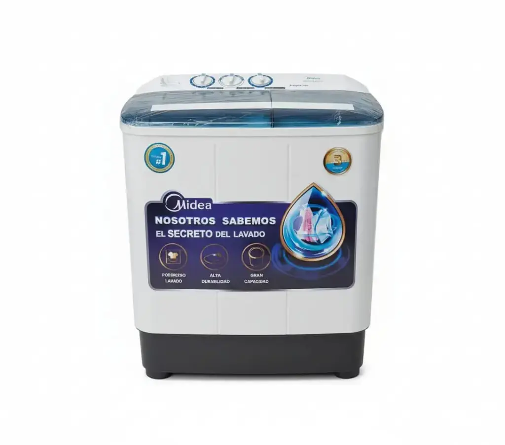LAVADORA MIDEA 19 LB TWIN TUB