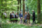 Friedwald Bestattung, Foto der Abschiednahme