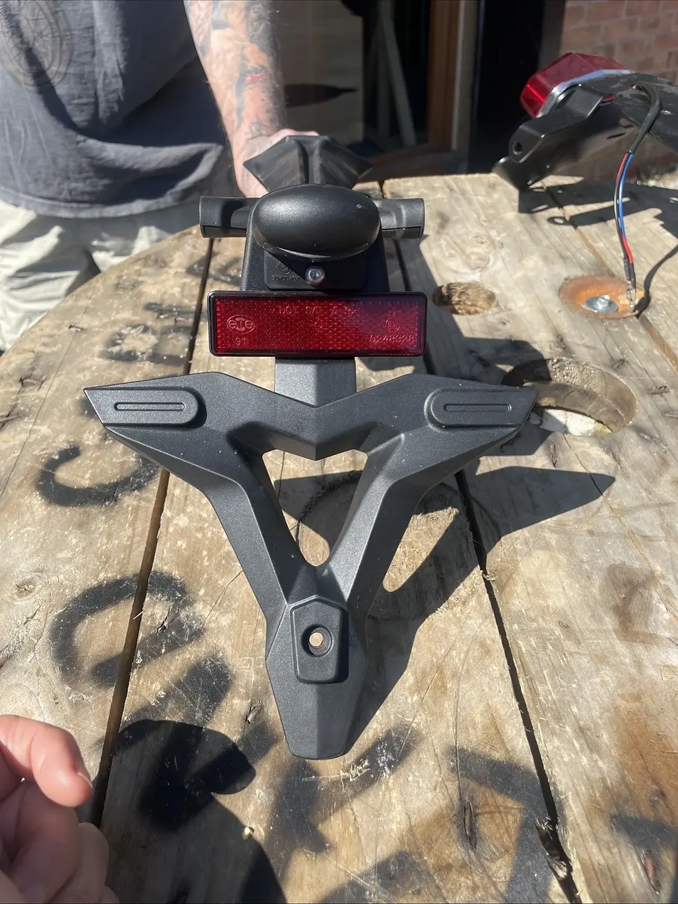 Thumbnail: TRIUMPH STREET TRIPLE 765 REAR END PLATE BRACKET