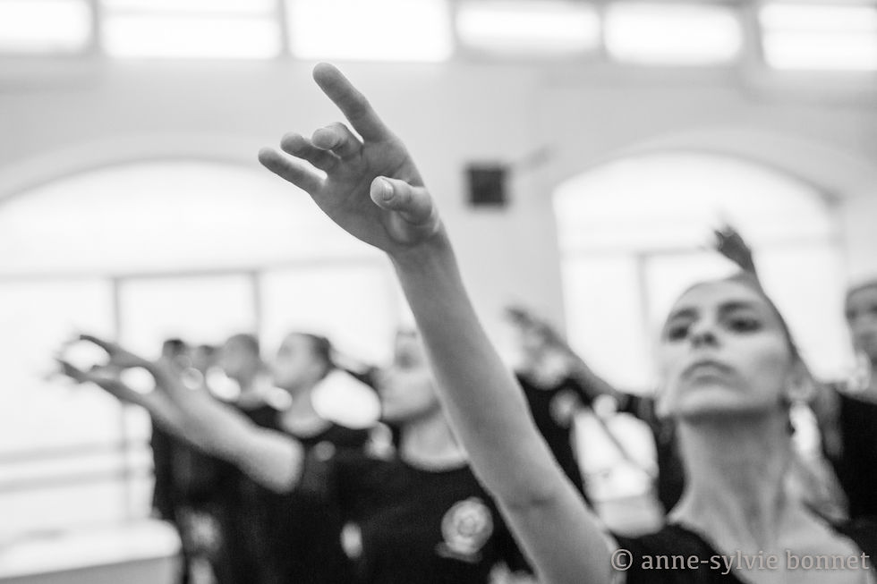 Class with the Russian Ballet