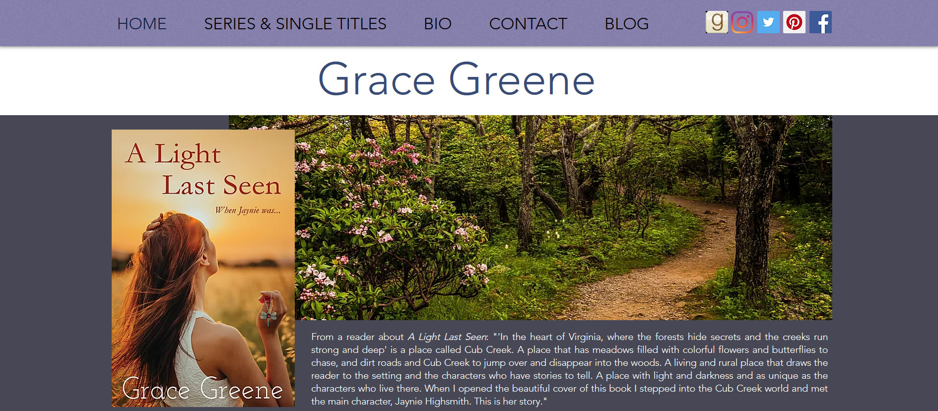 GraceGreene USA Today Bestselling Author