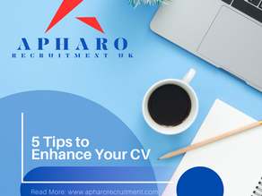 5 Tips to Enhance Your CV