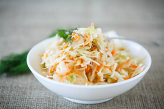 Carrot and Kohlrabi Slaw