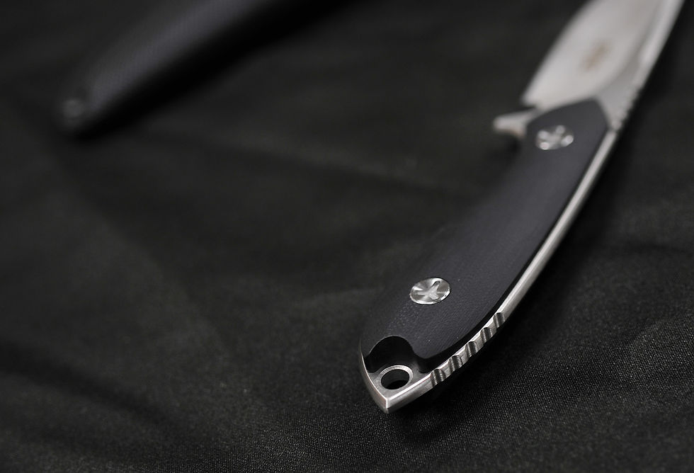 Thumbnail: S-TEC 8.5" Fixed Blade Hunting Knife with G10 Handle