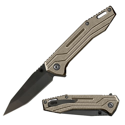 Thumbnail: S-TEC Tactical Ball Bearing Pivot G10 Handle Pocket Knife Series 1