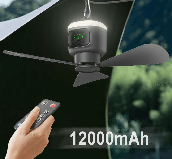 Thumbnail: 3 in 1 Portable Camping Fan