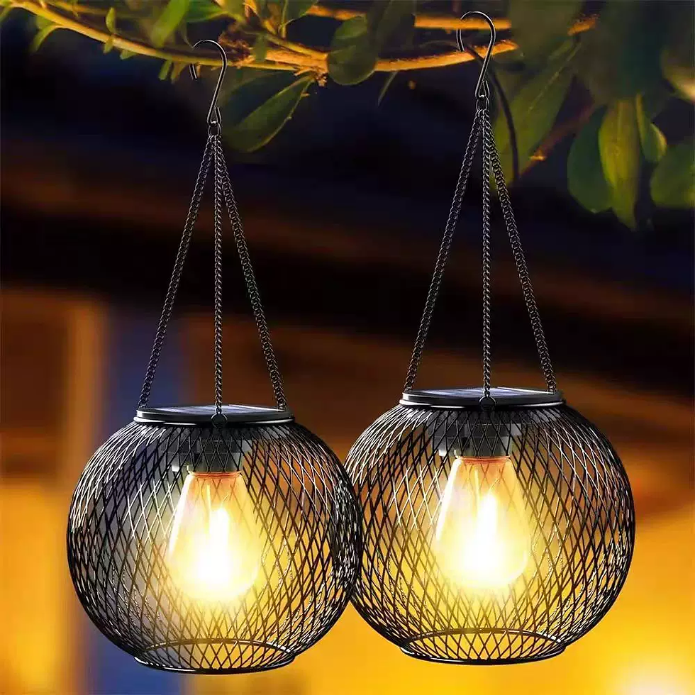 Thumbnail: Solar Iron Lantern Light
