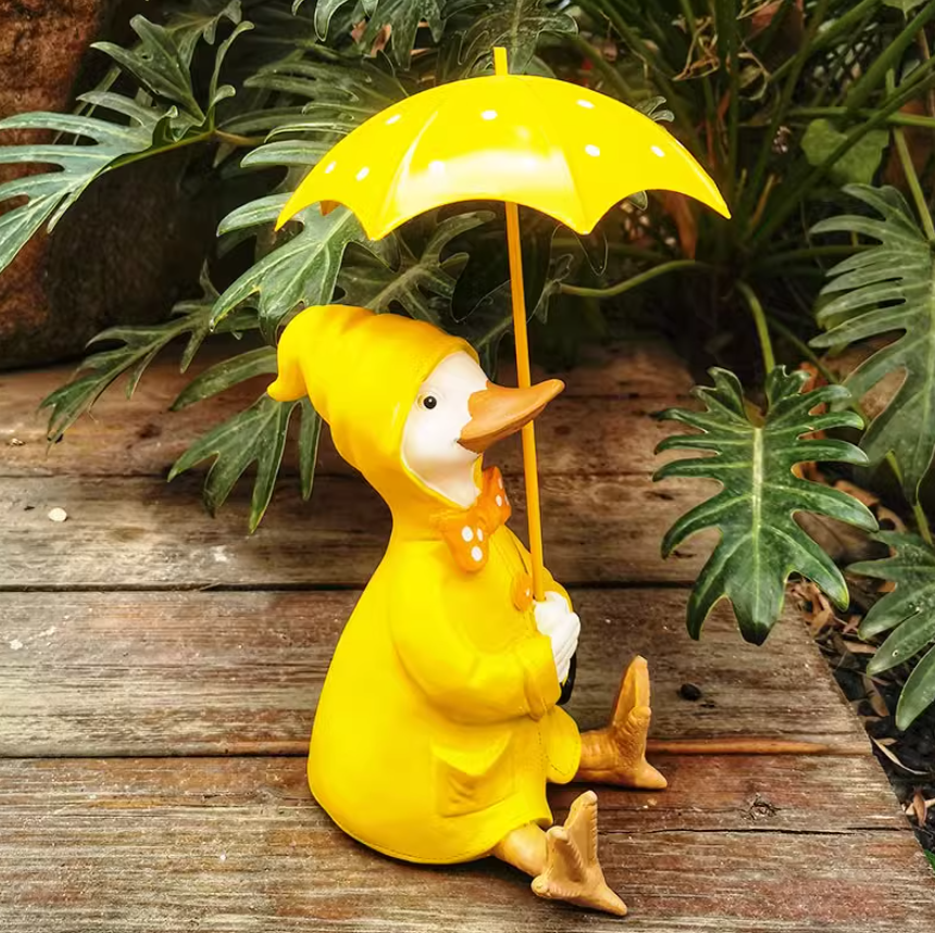 Raining Duck Gnome