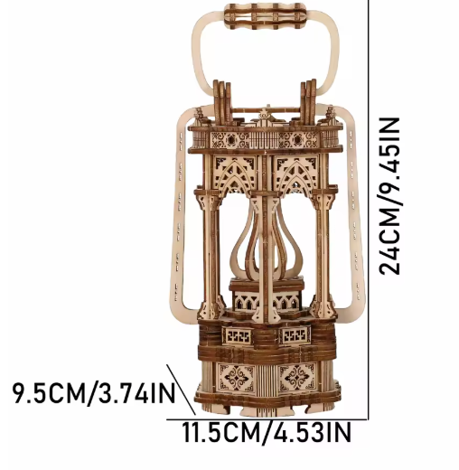 Thumbnail: DIY 3D Wooden Puzzle Lantern