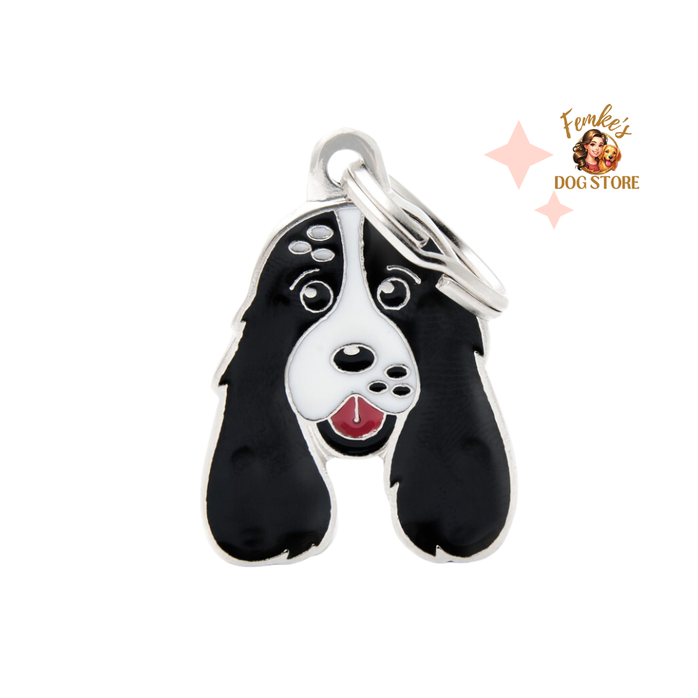 My Family - Hondenpenning Cocker Spaniël