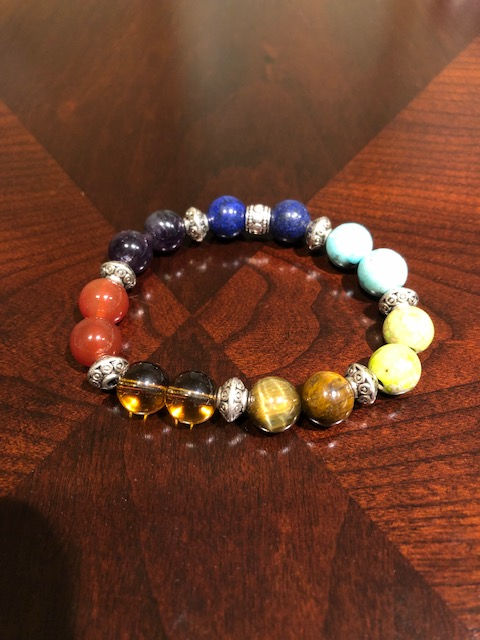 Miniatura: #203- 7Chakra bracelet (Medium, Large)